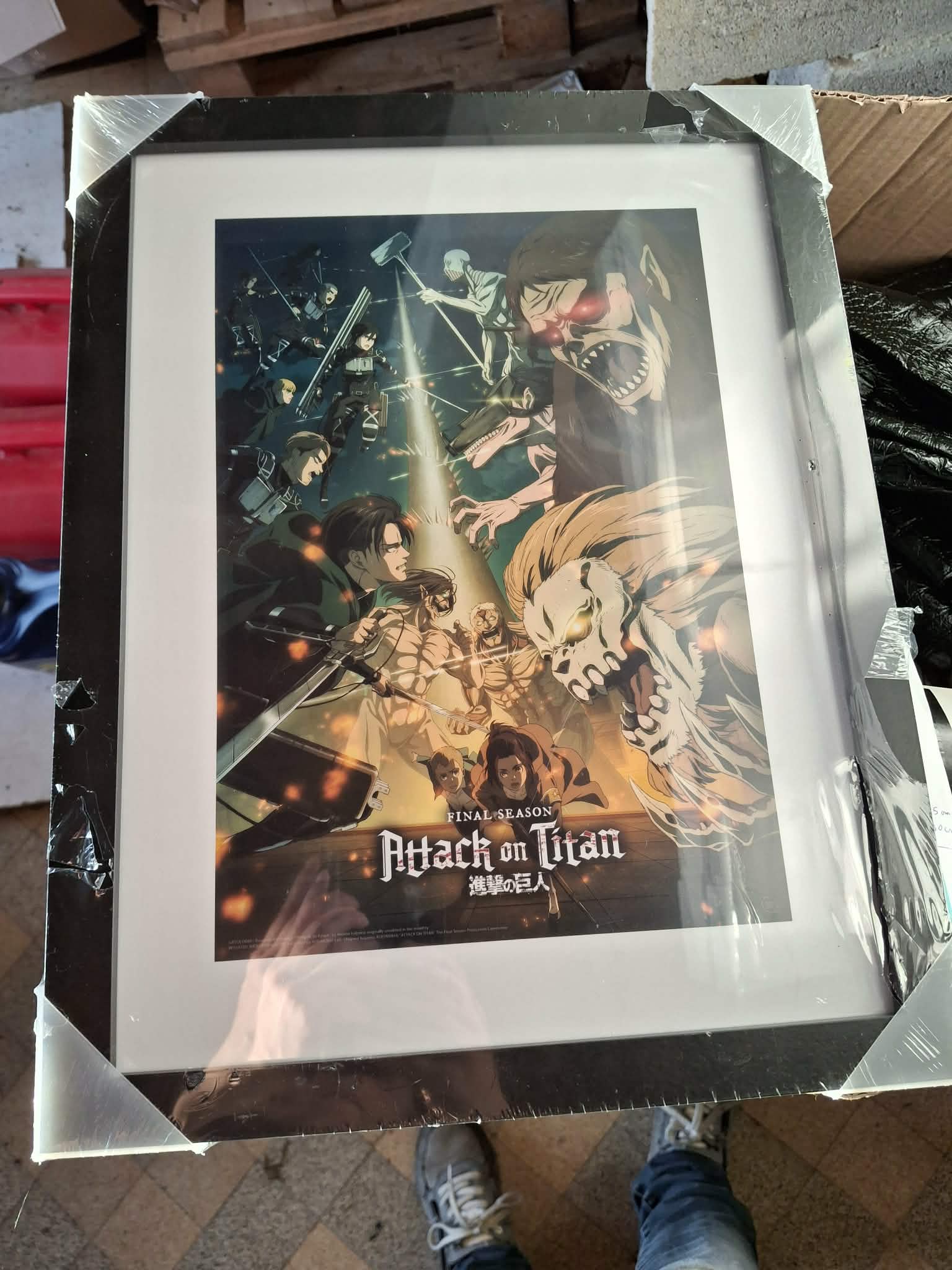 Poster Attack on Titan Final Season – Affiche Anime Officielle | Décoration Murale